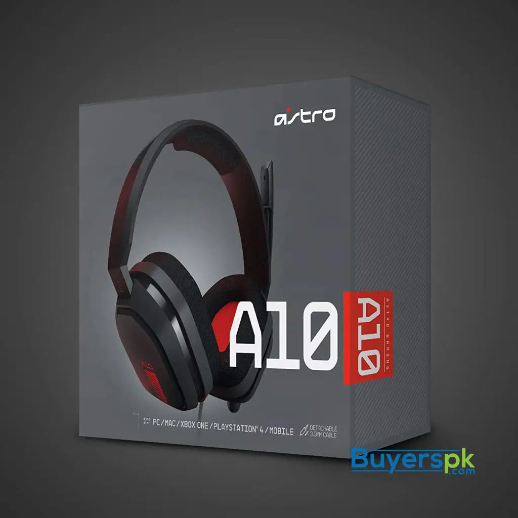Astro A10 Gaming Headset - Black/red - Price in Pakistan Astro A10 Gaming Headset - Black/red - Price in Pakistan